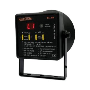 MultiSound BS-20L – Dispositivo Acústico para Pombos e Gaivotas